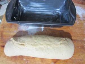dough shaped