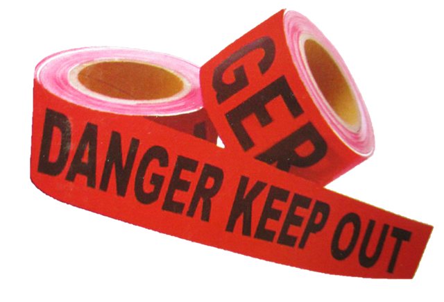 danger tape