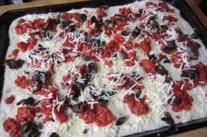 sheet pan pizza oven ready