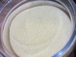 cornmeal texture