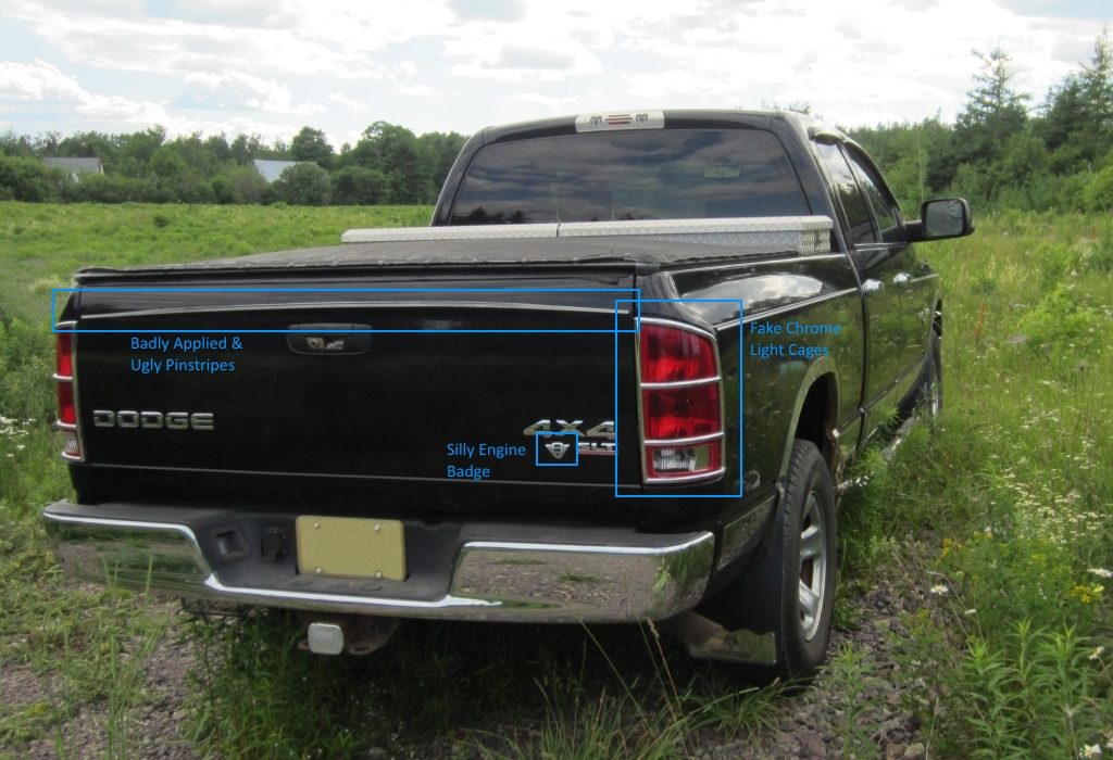 Back Corner Before Highlighted