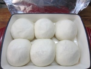 fresh hamburger buns