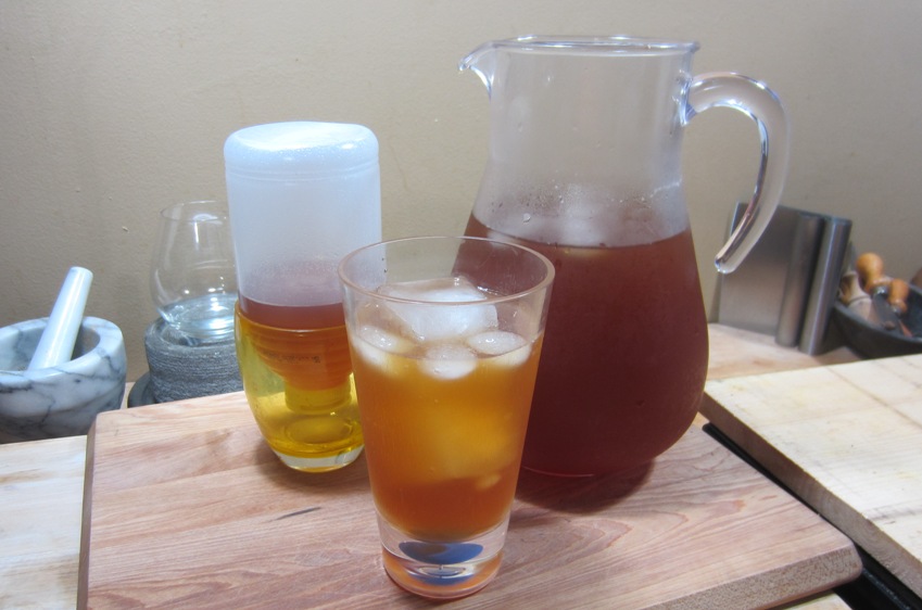 lemon honey iced tea