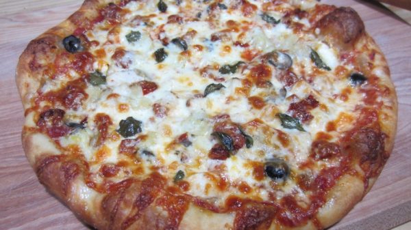 mediterranean pizza
